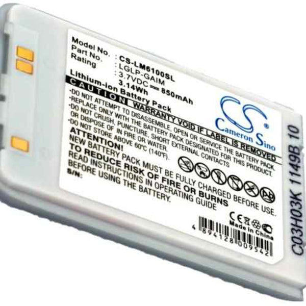 LG CS-LM6100SL - replacement battery for LG  Fixed size