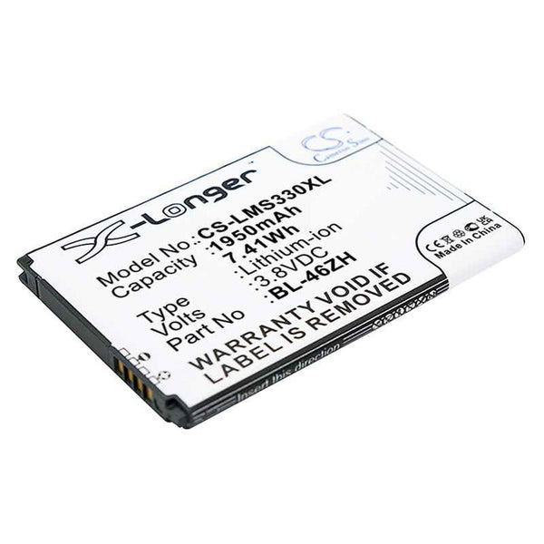 LG CS-LMS330XL - replacement battery for LG  Fixed size