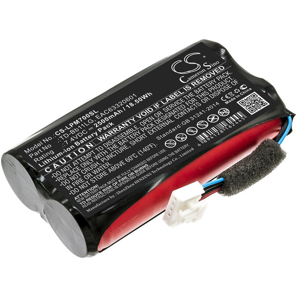 LG CS-LPM700SL - replacement battery for LG  Fixed size