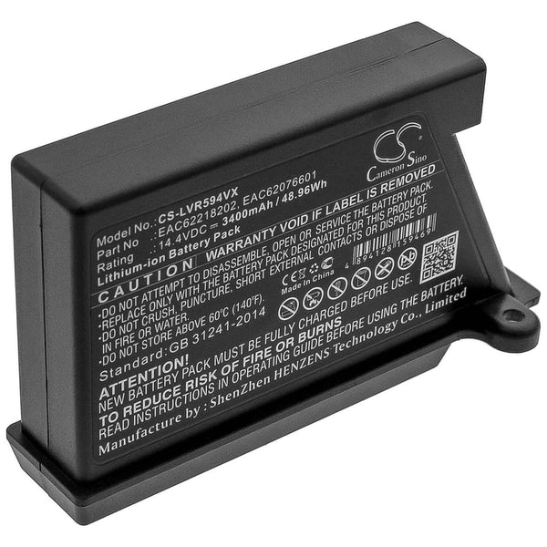 LG CS-LVR594VX - replacement battery for LG  Fixed size