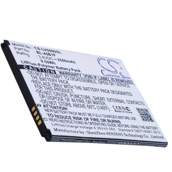 LG CS-LVS990SL - replacement battery for LG  Fixed size
