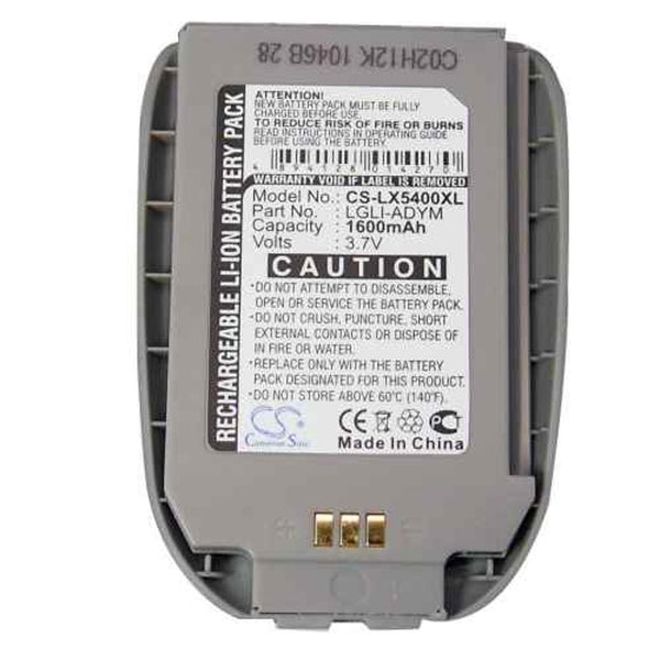 LG CS-LX5400XL - replacement battery for LG  Fixed size