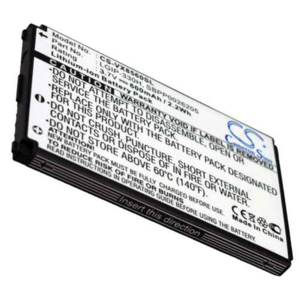 LG CS-VX8560SL - replacement battery for LG  Fixed size
