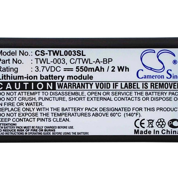 Nintendo CS-TWL003SL - replacement battery for Nintendo  Fixed size