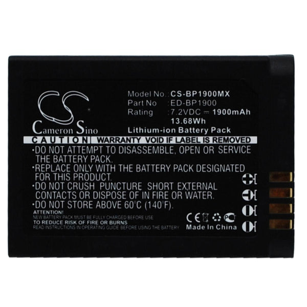 Samsung CS-BP1900MX - replacement battery for SAMSUNG  Fixed size