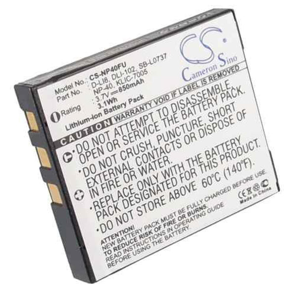 Samsung CS-NP40FU - replacement battery for SAMSUNG  Fixed size