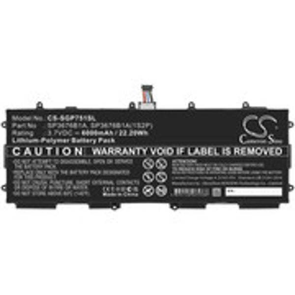 Samsung CS-SGP751SL - replacement battery for SAMSUNG  Fixed size