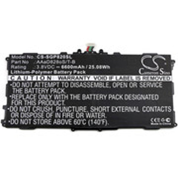 Samsung CS-SGP820SL - replacement battery for SAMSUNG  Fixed size