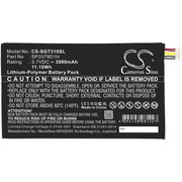 Samsung CS-SGT310SL - replacement battery for SAMSUNG  Fixed size