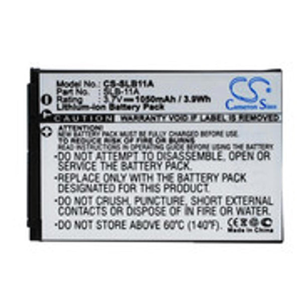 Samsung CS-SLB11A - replacement battery for SAMSUNG  Fixed size