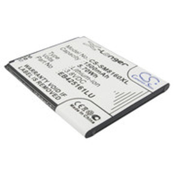 Samsung CS-SM8160XL - replacement battery for SAMSUNG  Fixed size