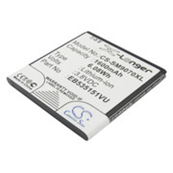 Samsung CS-SM9070XL - replacement battery for SAMSUNG  Fixed size