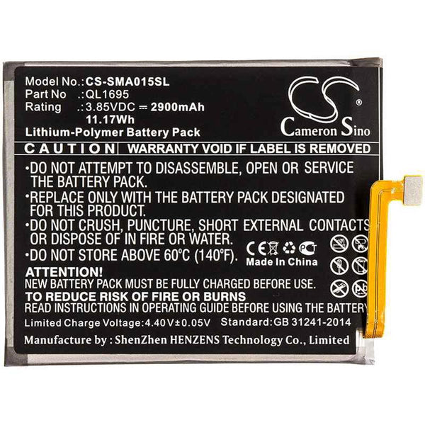 Samsung CS-SMA015SL - replacement battery for SAMSUNG  Fixed size