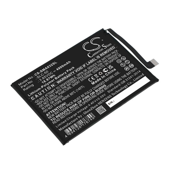 Samsung CS-SMA032SL - replacement battery for SAMSUNG  Fixed size