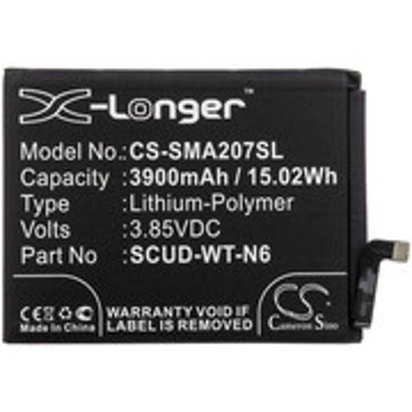 Samsung CS-SMA207SL - replacement battery for SAMSUNG  Fixed size