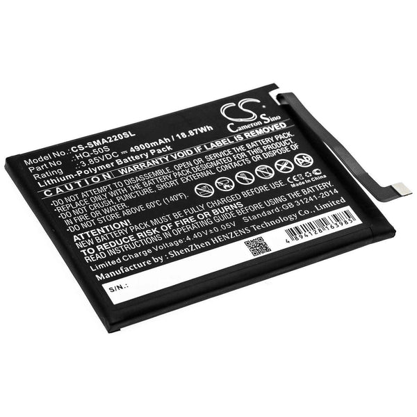 Samsung CS-SMA220SL - replacement battery for SAMSUNG  Fixed size