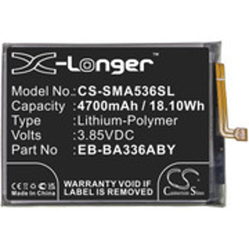 Samsung CS-SMA536SL - replacement battery for SAMSUNG  Fixed size