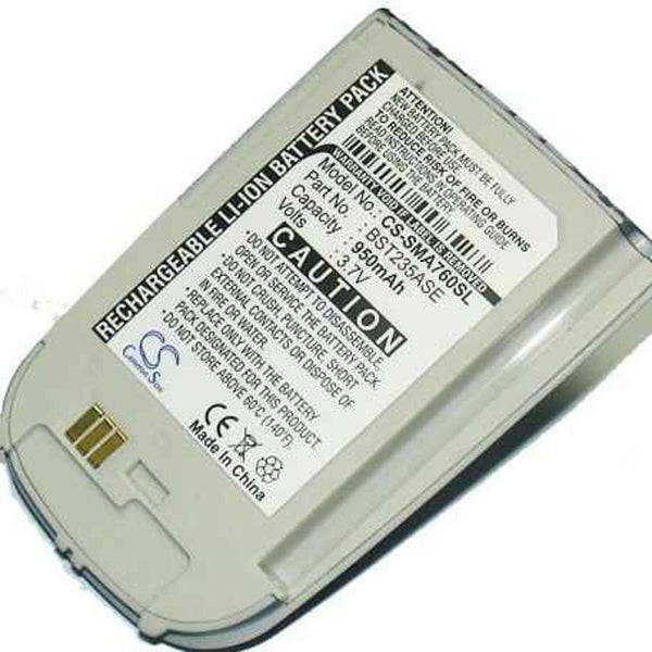 Samsung CS-SMA760SL - replacement battery for SAMSUNG  Fixed size