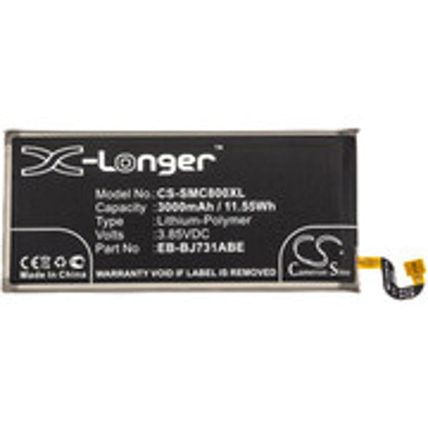 Samsung CS-SMC800XL - replacement battery for SAMSUNG  Fixed size