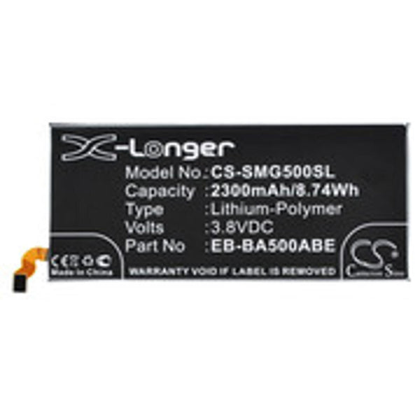 Samsung CS-SMG500SL - replacement battery for SAMSUNG  Fixed size