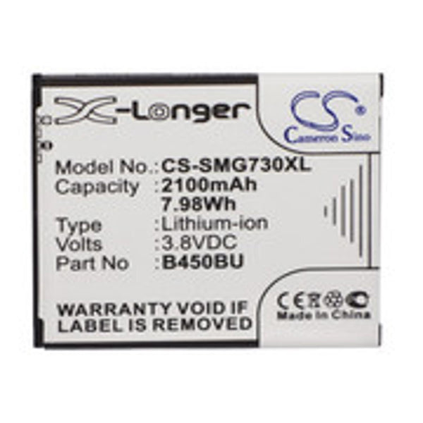 Samsung CS-SMG730XL - replacement battery for SAMSUNG  Fixed size