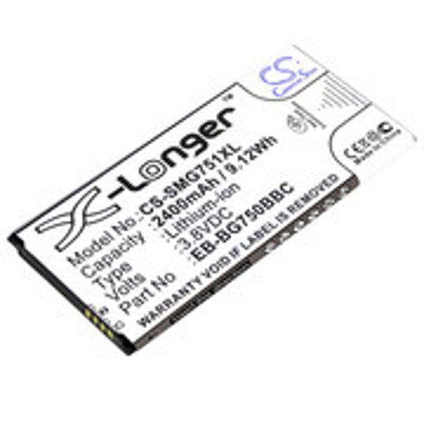 Samsung CS-SMG751XL - replacement battery for SAMSUNG  Fixed size