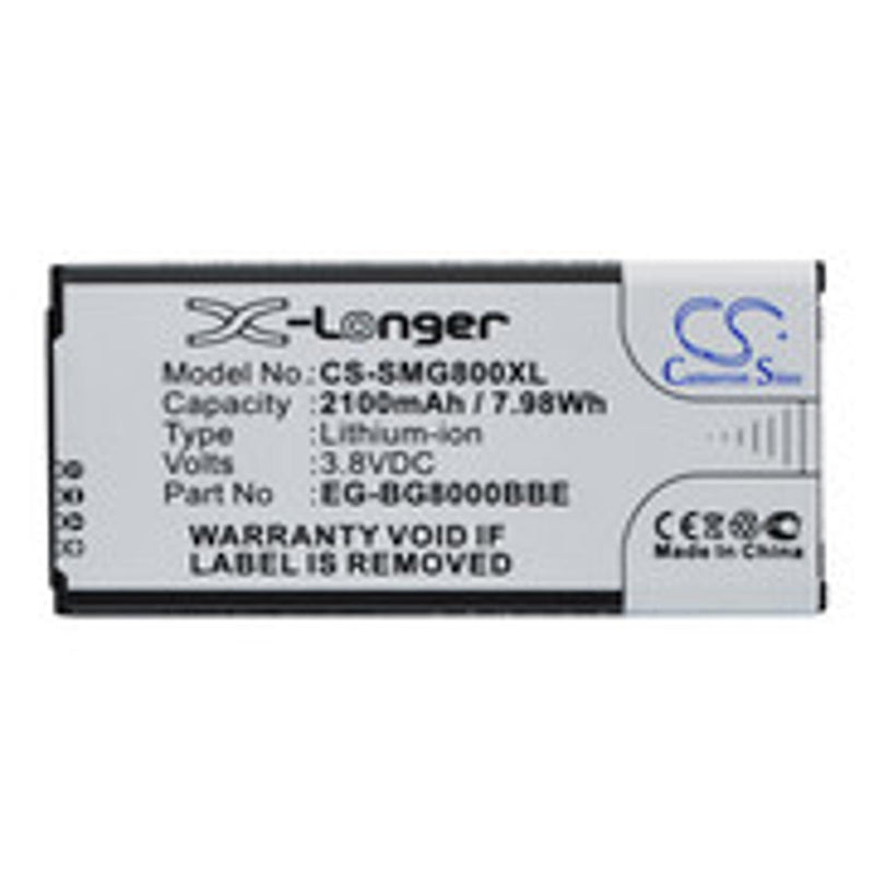 Samsung CS-SMG800XL - replacement battery for SAMSUNG  Fixed size