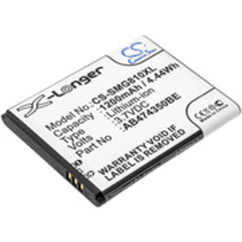 Samsung CS-SMG810XL - replacement battery for SAMSUNG  Fixed size