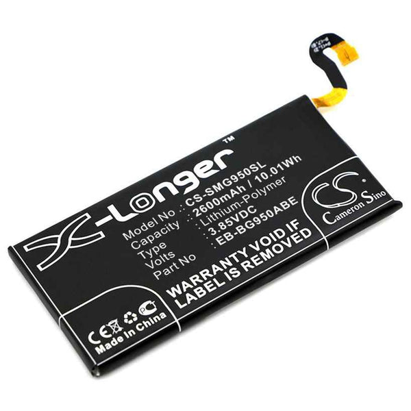 Samsung CS-SMG950SL - replacement battery for SAMSUNG  Fixed size