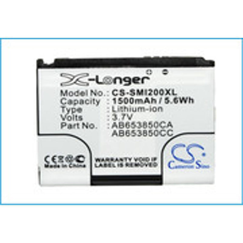 Samsung CS-SMI200XL - replacement battery for SAMSUNG  Fixed size