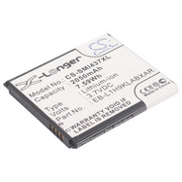 Samsung CS-SMI437XL - replacement battery for SAMSUNG  Fixed size