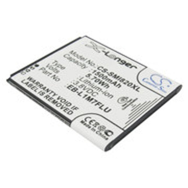 Samsung CS-SMI820XL - replacement battery for SAMSUNG  Fixed size