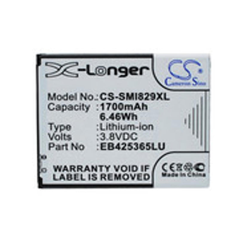 Samsung CS-SMI829XL - replacement battery for SAMSUNG  Fixed size