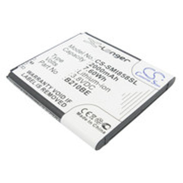 Samsung CS-SMI858SL - replacement battery for SAMSUNG  Fixed size