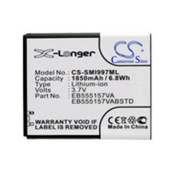 Samsung CS-SMI997ML - replacement battery for SAMSUNG  Fixed size