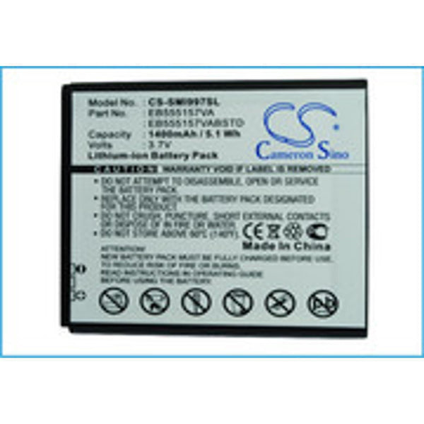 Samsung CS-SMI997SL - replacement battery for SAMSUNG  Fixed size