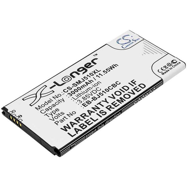 Samsung CS-SMJ510XL - replacement battery for SAMSUNG  Fixed size