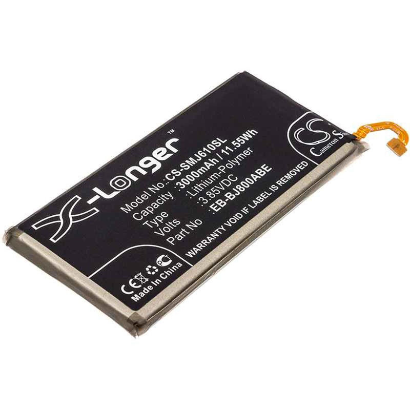 Samsung CS-SMJ610SL - replacement battery for SAMSUNG  Fixed size