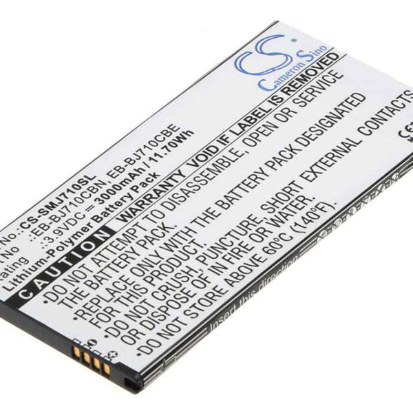 Samsung CS-SMJ710SL - replacement battery for SAMSUNG  Fixed size