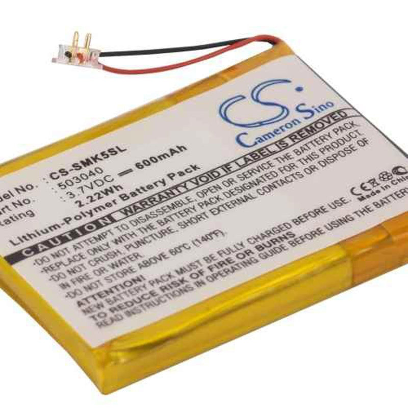 Samsung CS-SMK5SL - replacement battery for SAMSUNG  Fixed size