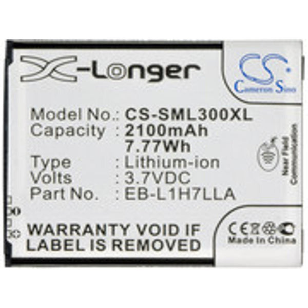 Samsung CS-SML300XL - replacement battery for SAMSUNG  Fixed size