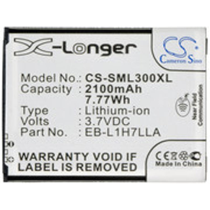 Samsung CS-SML300XL - replacement battery for SAMSUNG  Fixed size