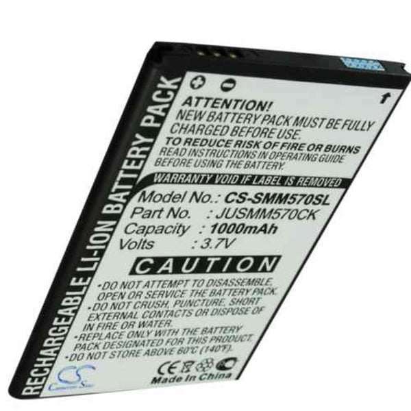 Samsung CS-SMM570SL - replacement battery for SAMSUNG  Fixed size