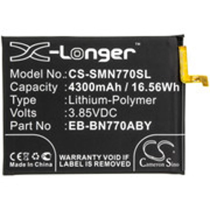 Samsung CS-SMN770SL - replacement battery for SAMSUNG  Fixed size