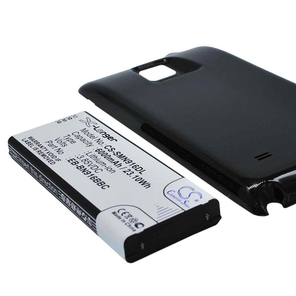 Samsung CS-SMN916DL - replacement battery for SAMSUNG  Fixed size