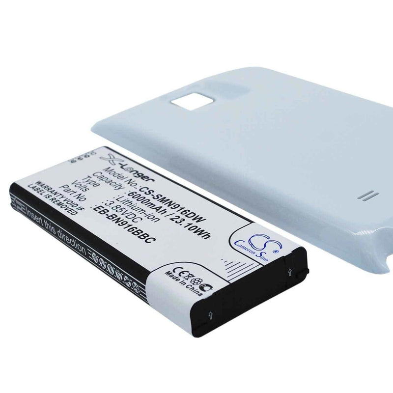 Samsung CS-SMN916DW - replacement battery for SAMSUNG  Fixed size