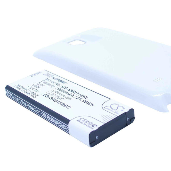 Samsung CS-SMN916HL - replacement battery for SAMSUNG  Fixed size