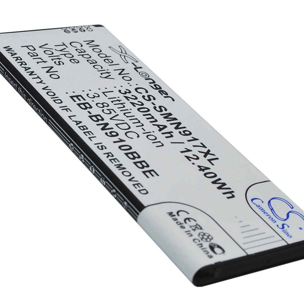 Samsung CS-SMN917XL - replacement battery for SAMSUNG  Fixed size