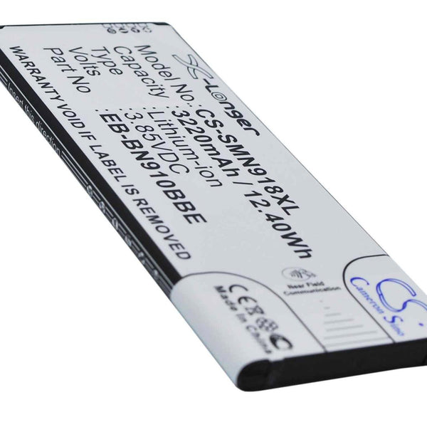 Samsung CS-SMN918XL - replacement battery for SAMSUNG  Fixed size