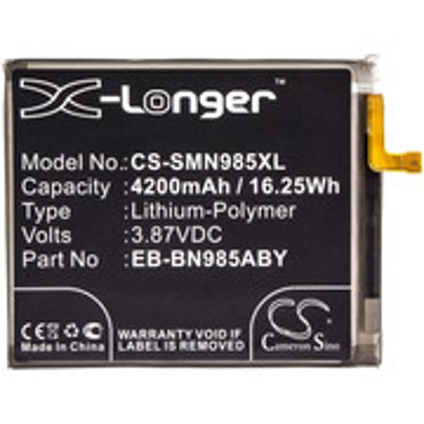 Samsung CS-SMN985XL - replacement battery for SAMSUNG  Fixed size